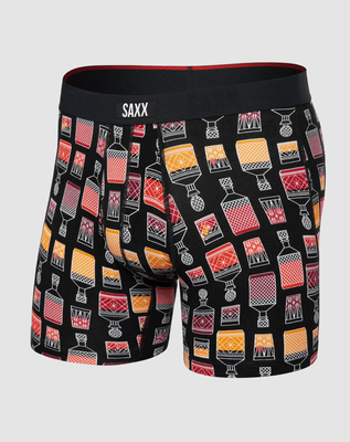 SAXX Vibe Xtra Men&#39;s Boxer Brief - Top Shelf Black