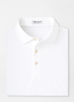 Peter Millar Men's Solid Performance Jersey Polo