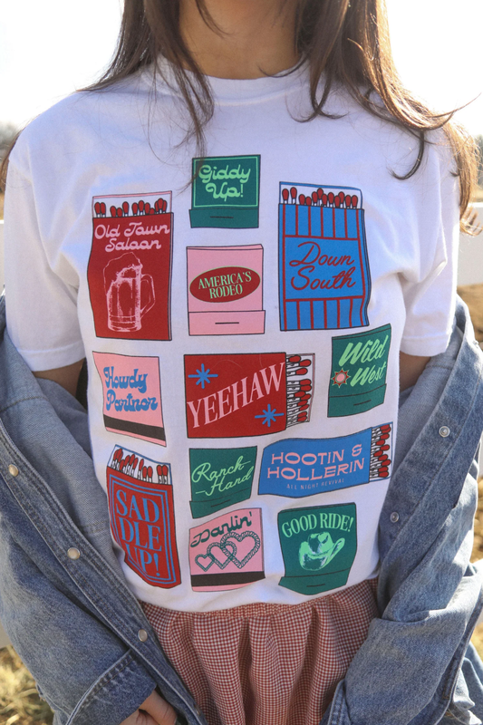 Charlie Southern Western Matches Tee