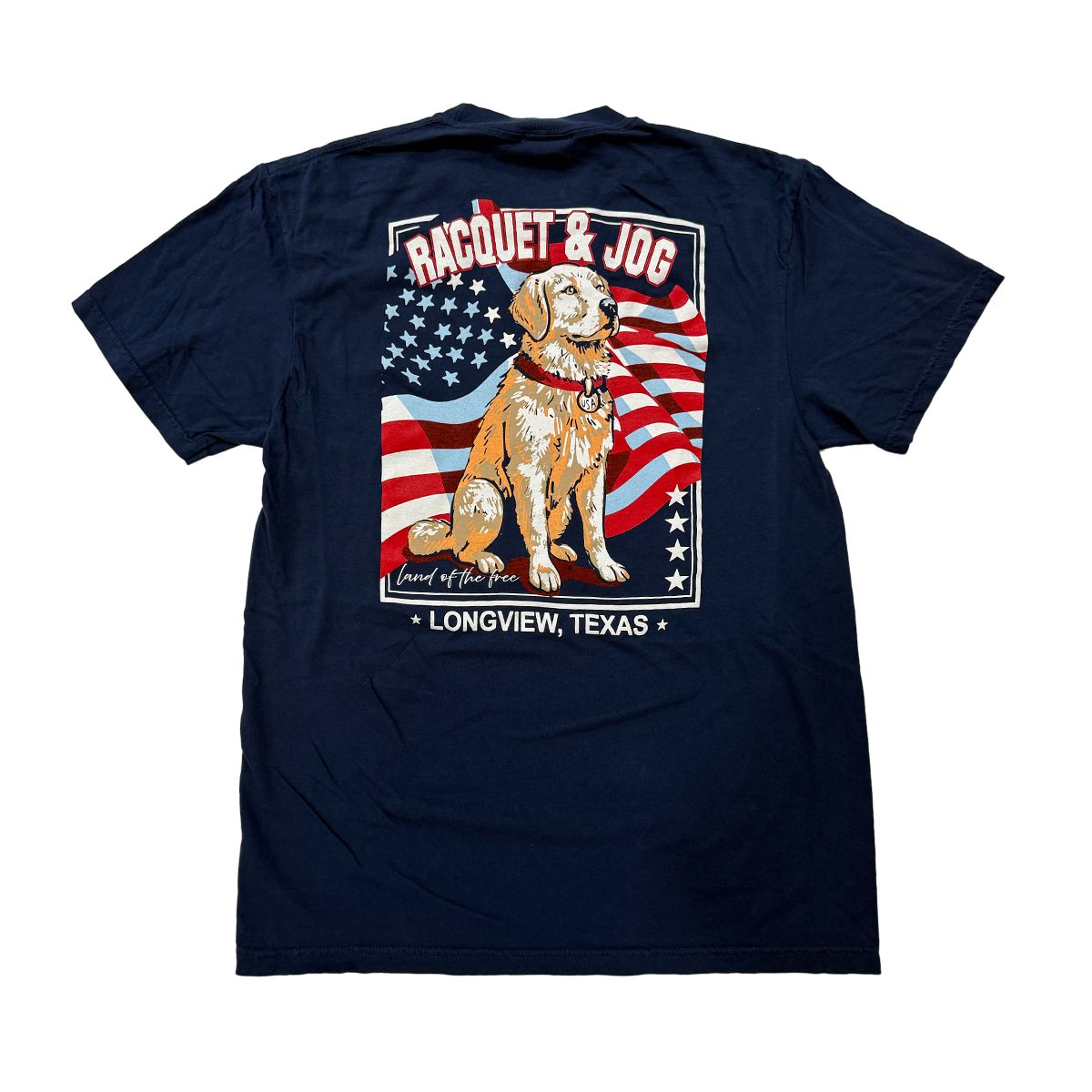 Racquet &amp; Jog Specialty American Dog Tee