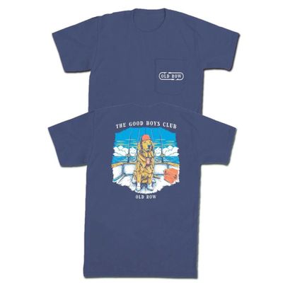 Old Row Good Boys Club Deep Sea Pocket Tee