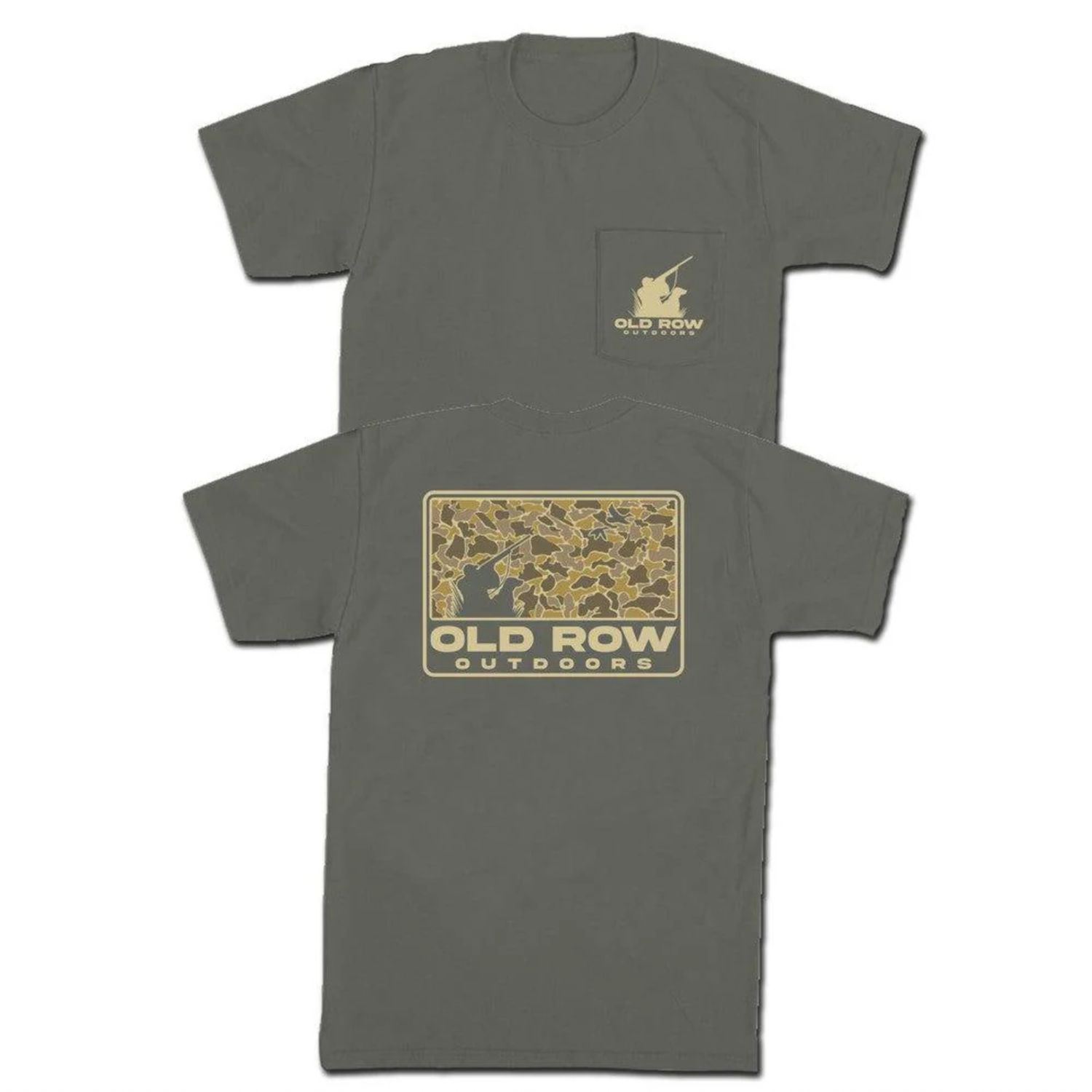 Old Row Outdoors 80&#39;s Camo Flag Tee