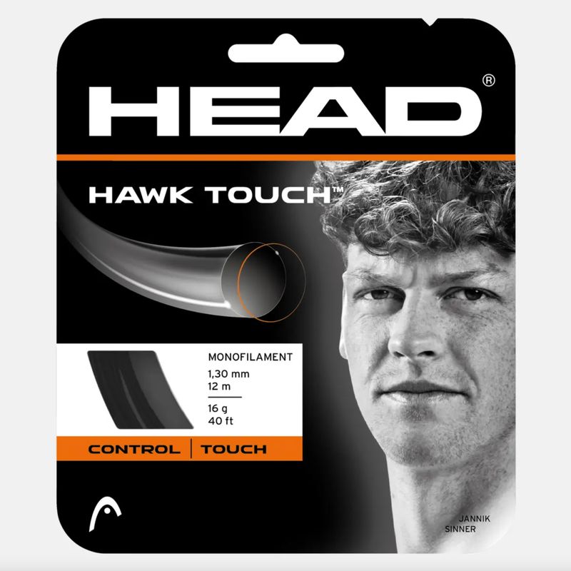 Head Hawk Touch 17g String- Anthracite