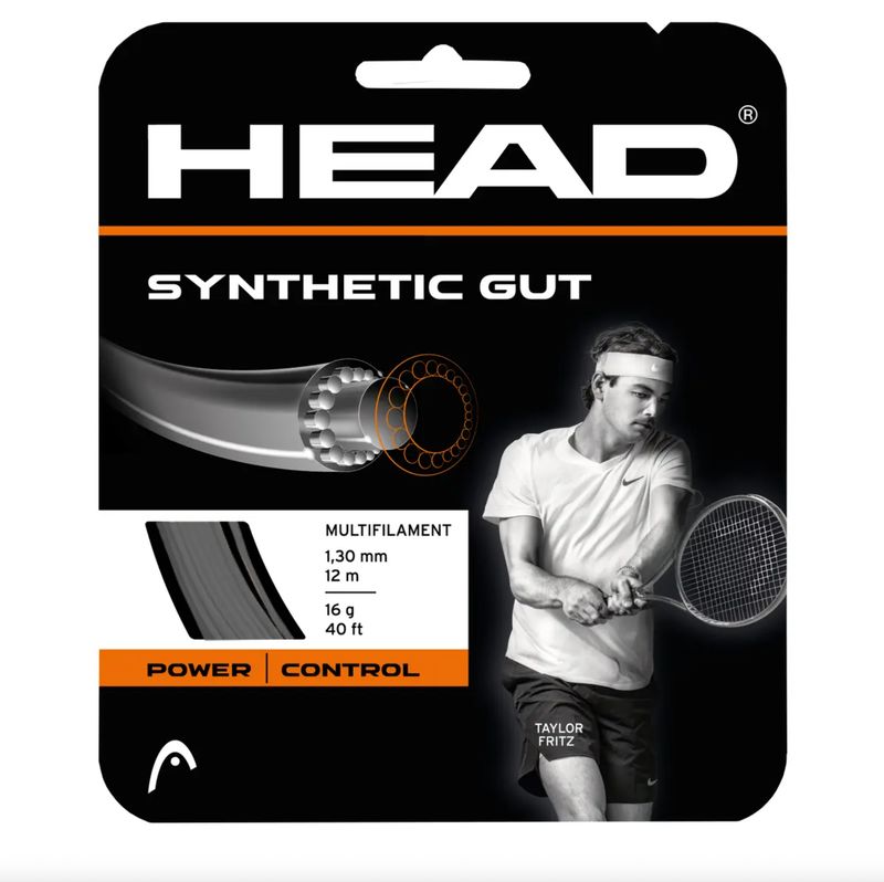 Head Synthetic Gut PPS 17g String- Black