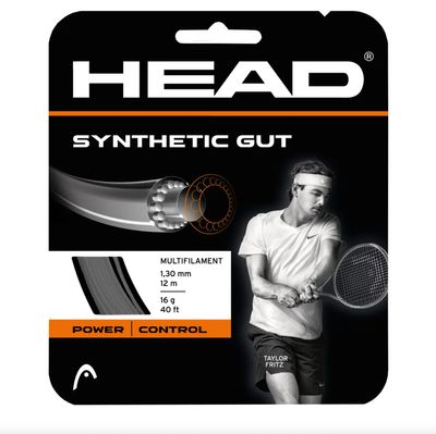 Head Synthetic Gut PPS 16g String- Black