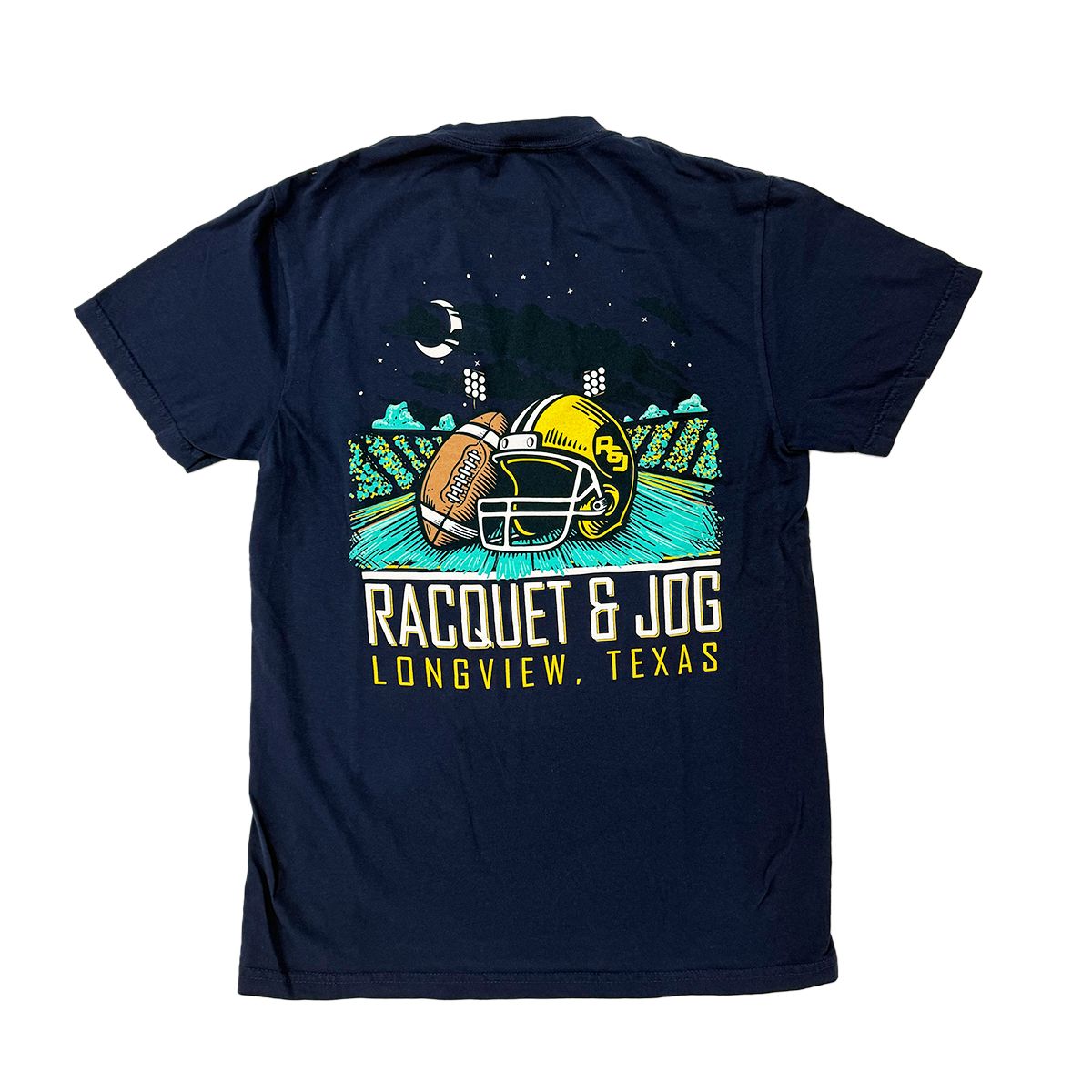 Racquet &amp; Jog Specialty Football Tee