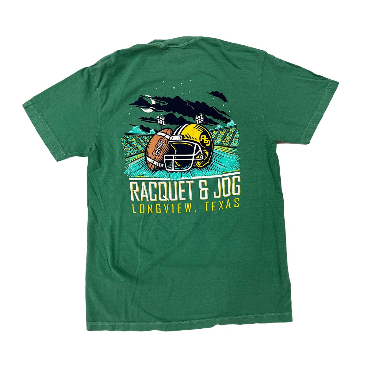Racquet &amp; Jog Specialty Football Tee