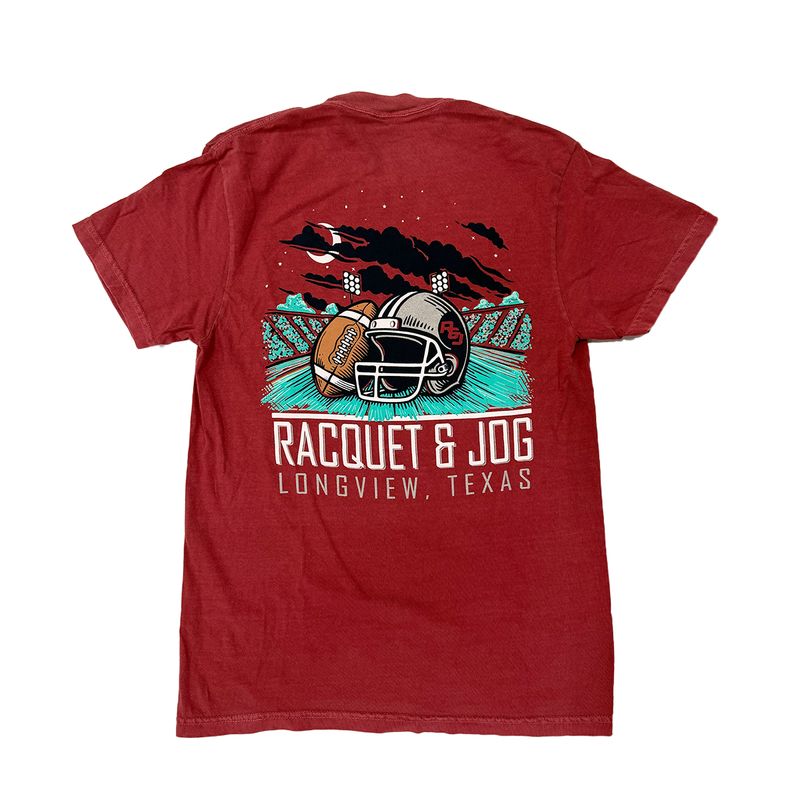 Racquet &amp; Jog Specialty Football Tee