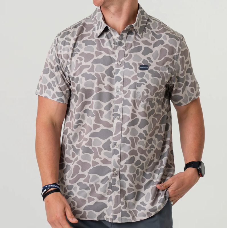 Burlebo Men&#39;s Performance Button Up