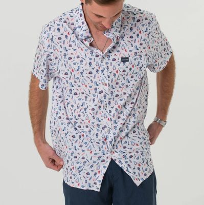 Burlebo Men's Performance Button Up