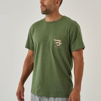 Burlebo Men's Mallard Camo Dog Tee
