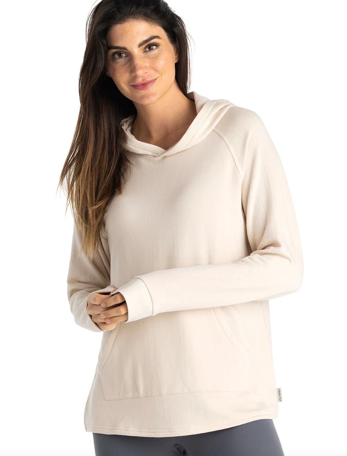 Free Fly Women&#39;s Bamboo Lightweight Fleece Hoodie