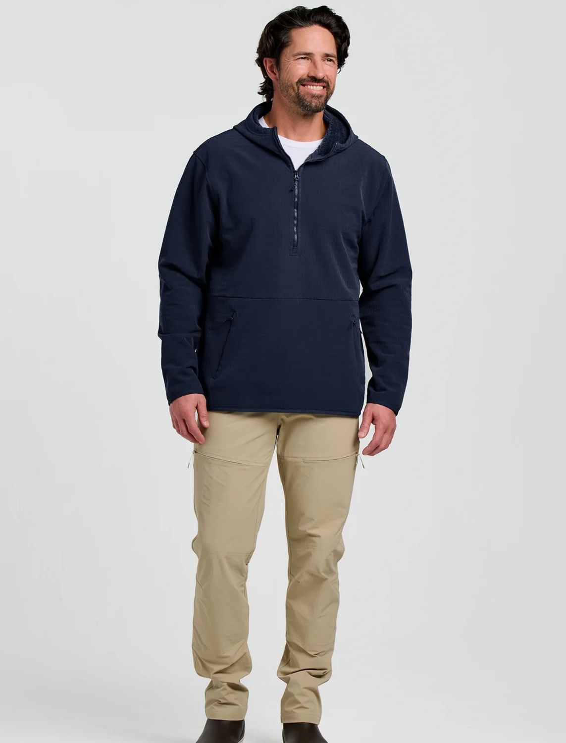 Free Fly Men&#39;s Gridback Anorak Hoodie