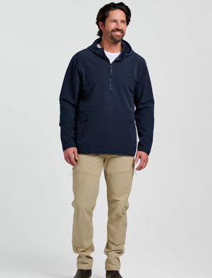 Free Fly Men's Gridback Anorak Hoodie