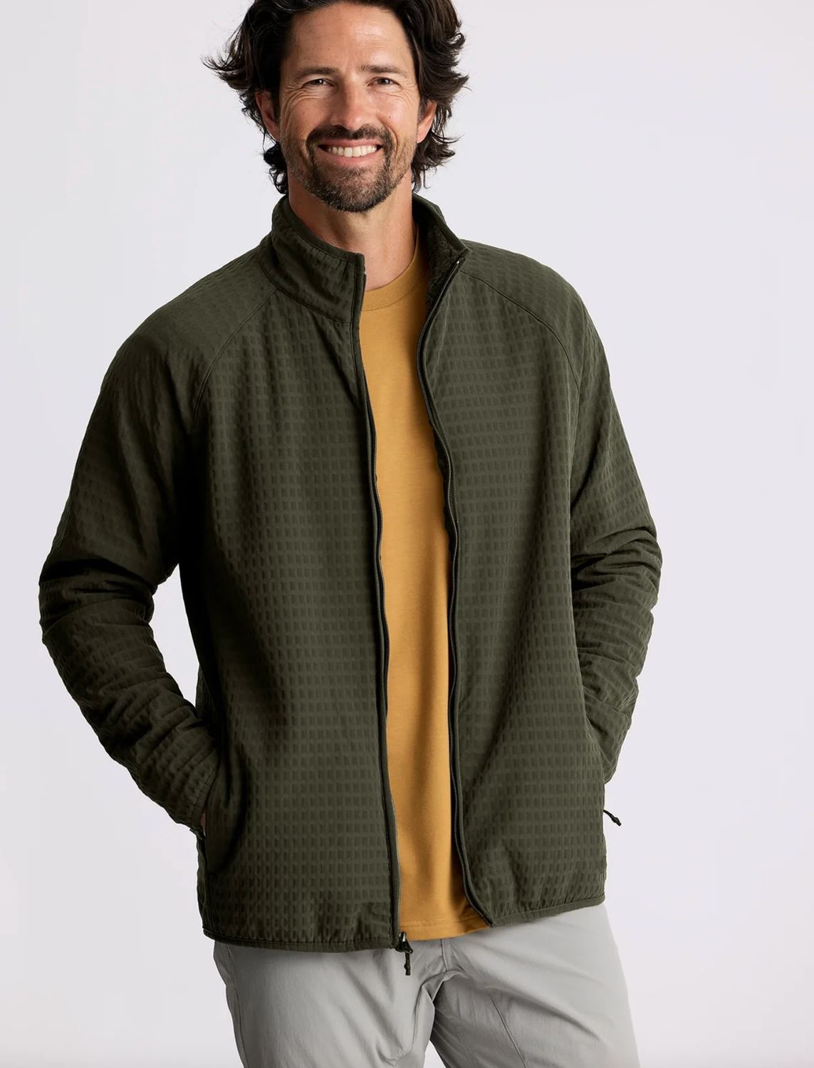 Free Fly Men&#39;s Gridback Jacket
