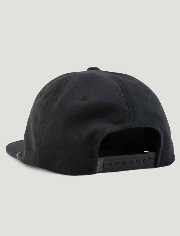 Free Fly Retro Script Brim Hat