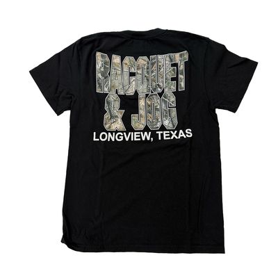 Racquet &amp; Jog Old School Print Camo Tee