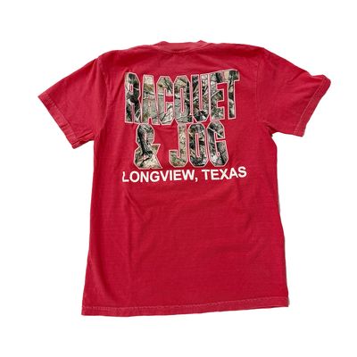 Racquet &amp; Jog Old School Print Camo Tee