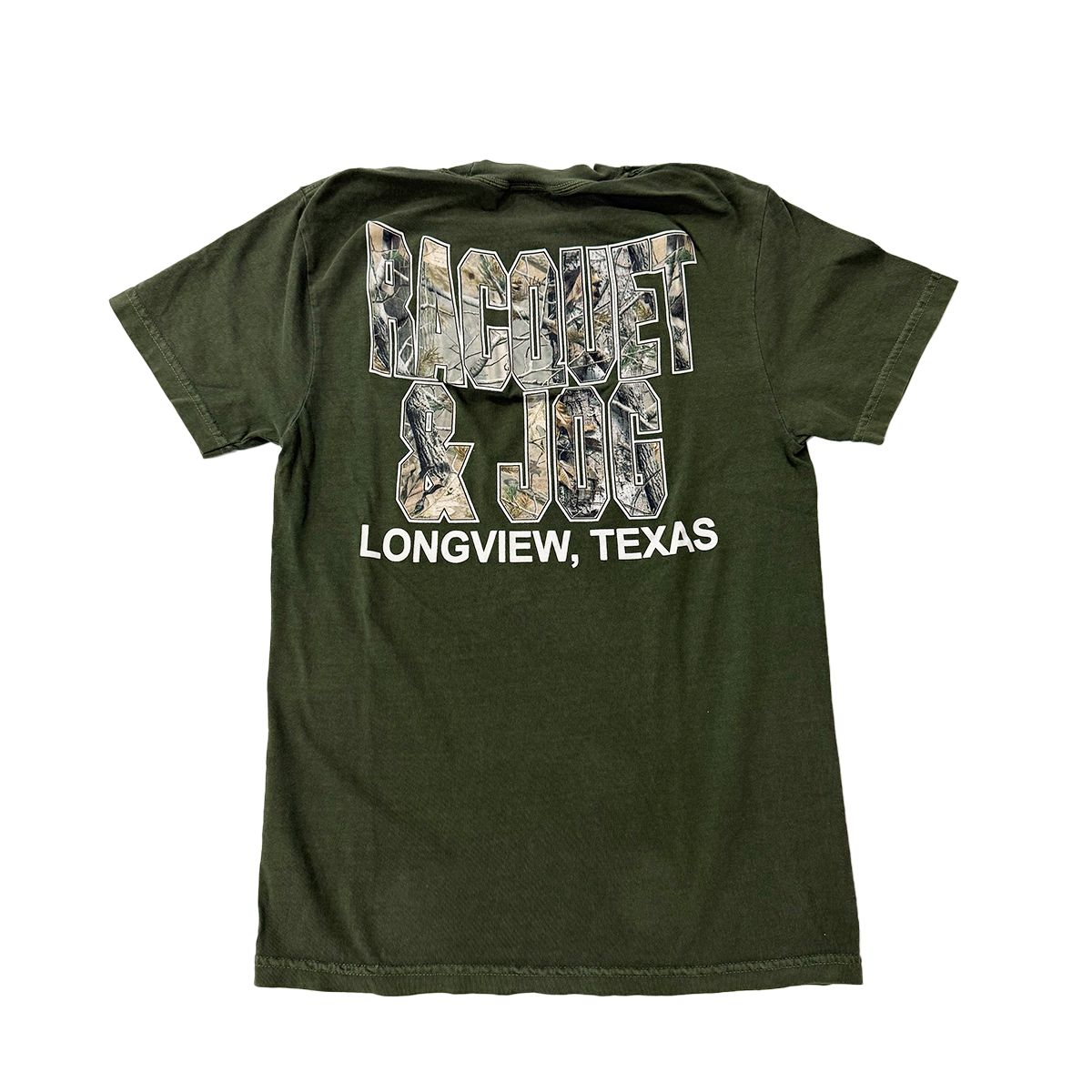 Racquet &amp; Jog Old School Print Camo Tee