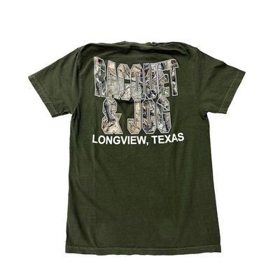 Racquet &amp; Jog Old School Print Camo Tee