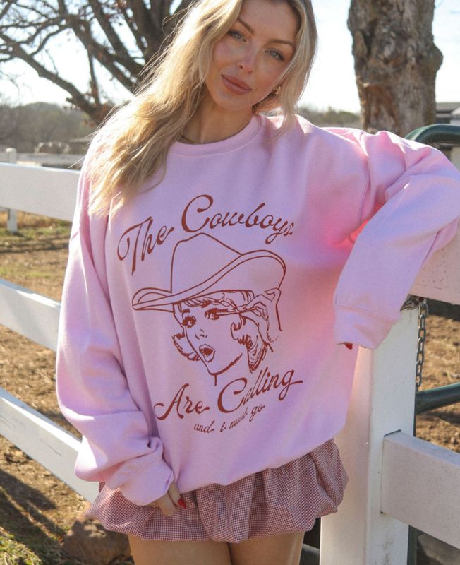 Charlie Southern Cowboys Are Calling Sweatshirt