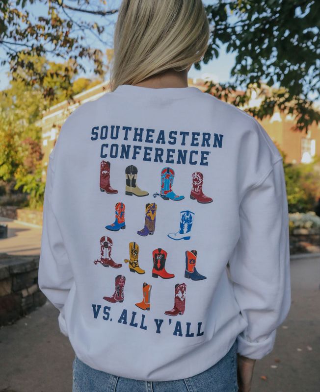 Charlie Southern SEC Boot Crewneck