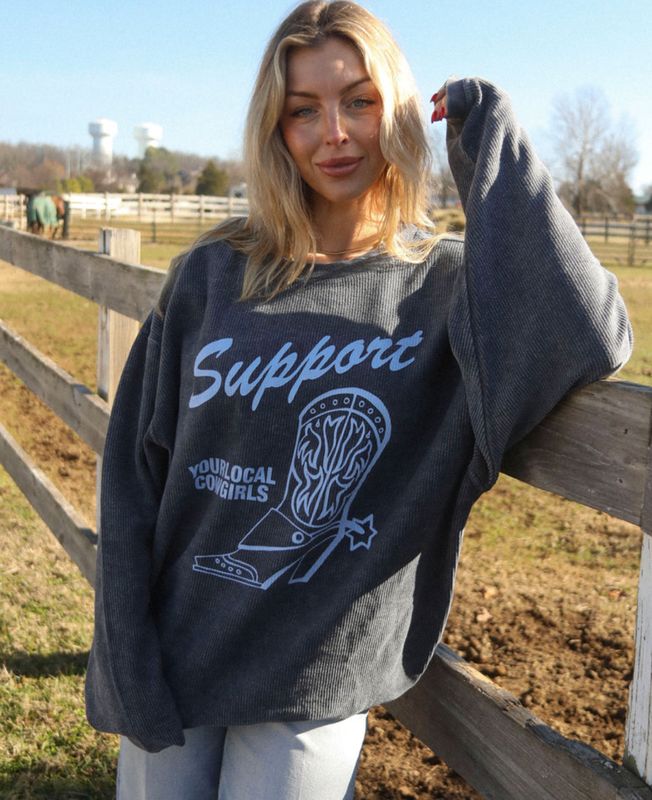 Charlie Southern Support Your Local Cowgirl Cord