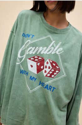 Daydreamer Women's Long Sleeve Don't Gamble Tee Daydreamer Women's Long Sleeve Don't Gamble Tee
