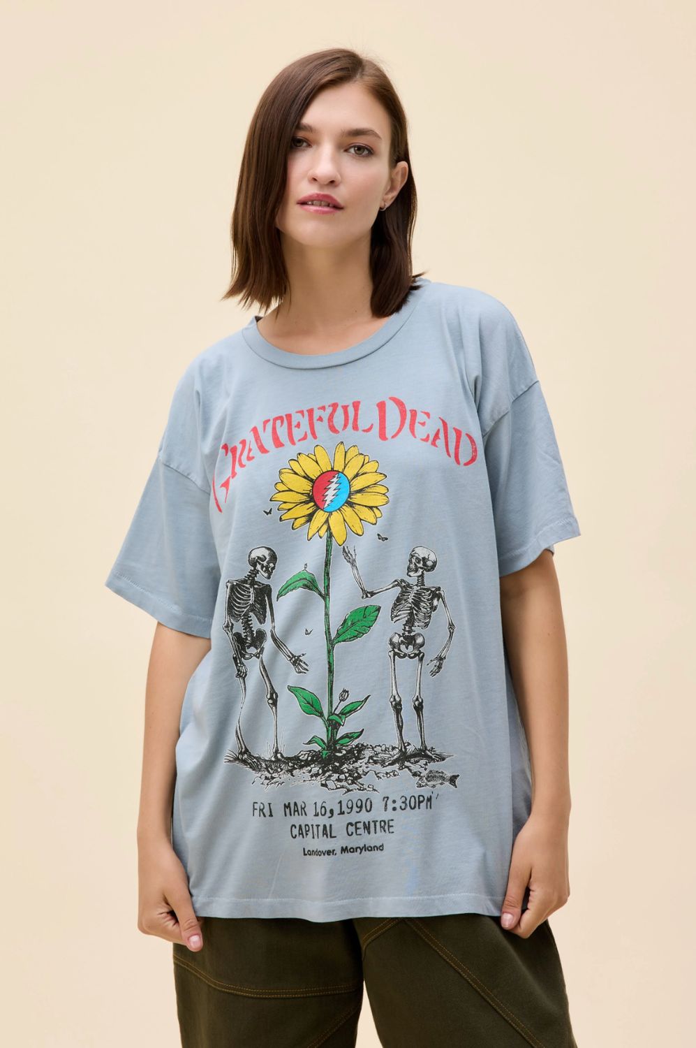 Daydreamer Women&#39;s Grateful Dead Daisy Merch Tee