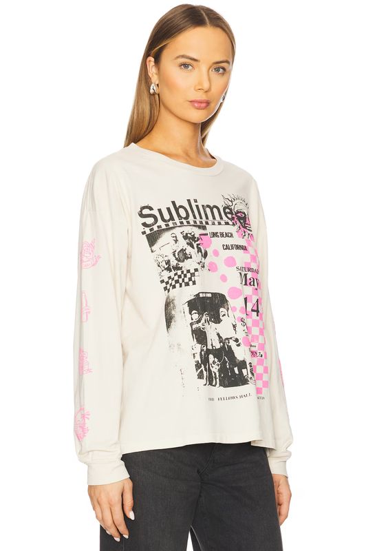 Daydreamer Women's Long Sleeve Sublime Love The  Merch Tee Daydreamer Women's Long Sleeve Sublime Love The  Merch Tee