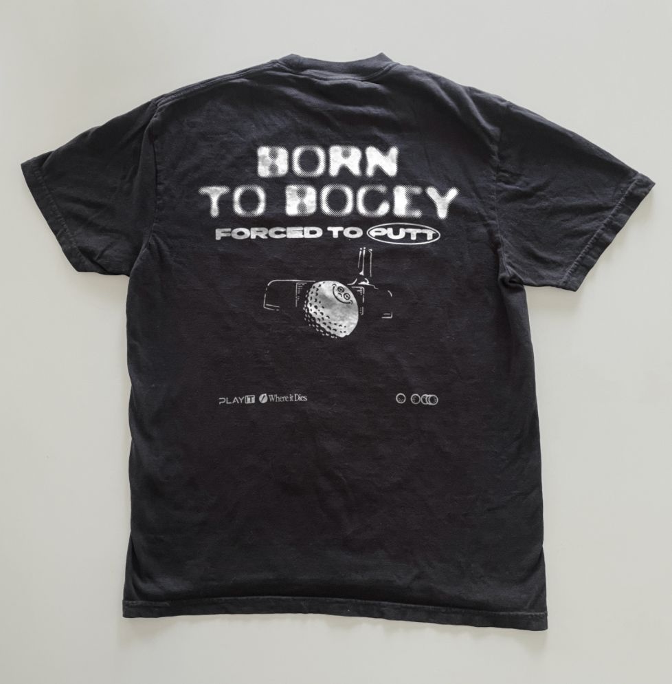 Takeout Order Born To Bogey Tee