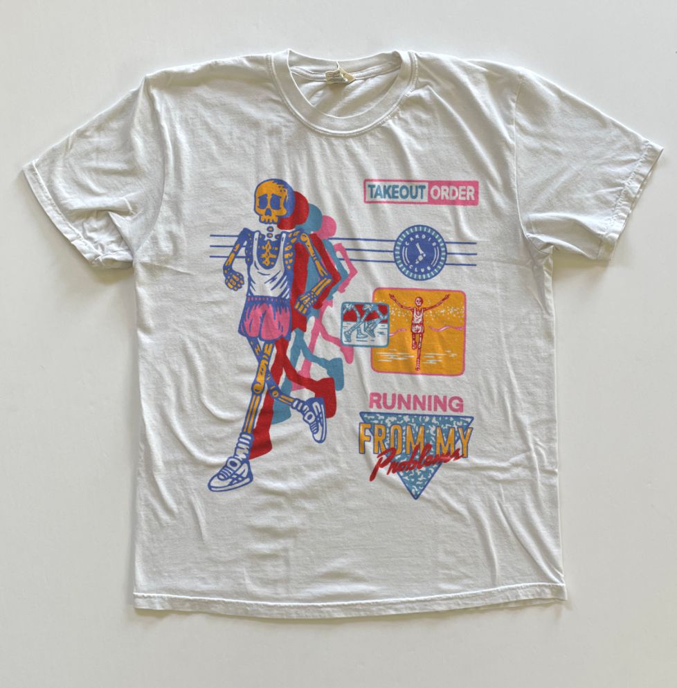 Takeout Order Running From My Problems Tee