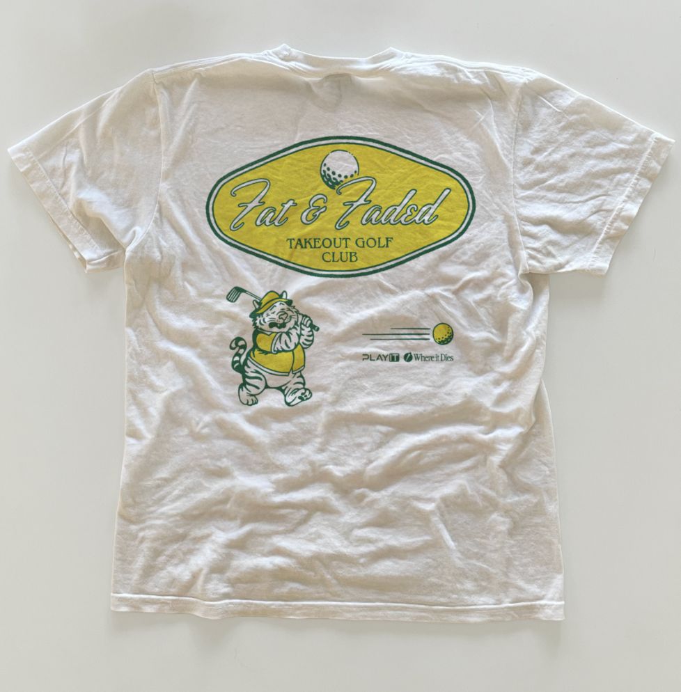 Takeout Order Fat &amp; Faded Tee