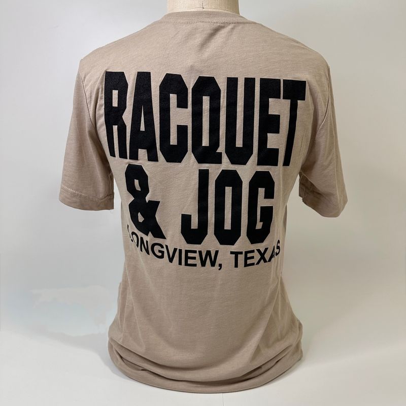Racquet &amp; Jog Old School Core Tri-Blend Tee