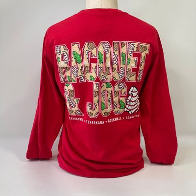 Racquet &amp; Jog Long Sleeve Debbie Cakes Print Tee