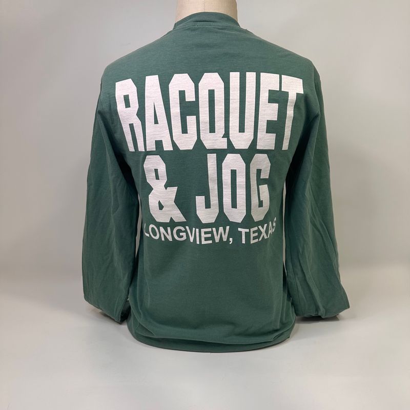 Racquet &amp; Jog Long Sleeve Old School Core Tee