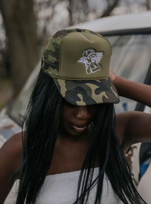 Charlie Southern Cowboy Angel Trucker Hat