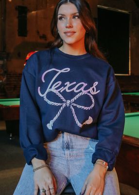 Charlie Southern Texas Bow Sweatshirt