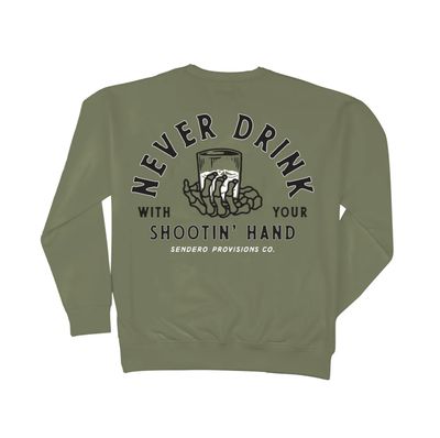 Sendero Shootin' Hand Crewneck