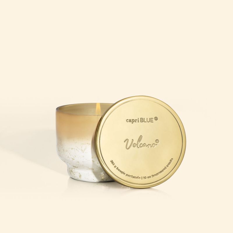 Capri Blue 10oz Glimmer Inverted Jar - Volcano