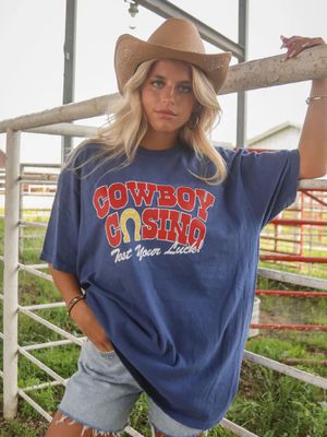 Charlie Southern Cowboy Casino Tee