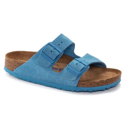 Birkenstock Arizona Soft Footbed- Sky Blue (Narrow Width)