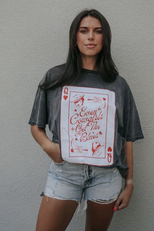 Charlie Southern Cowgirls Get The Blues Tee
