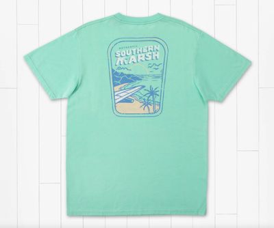 Southern Marsh Men's Seawash Distant Shores Tee