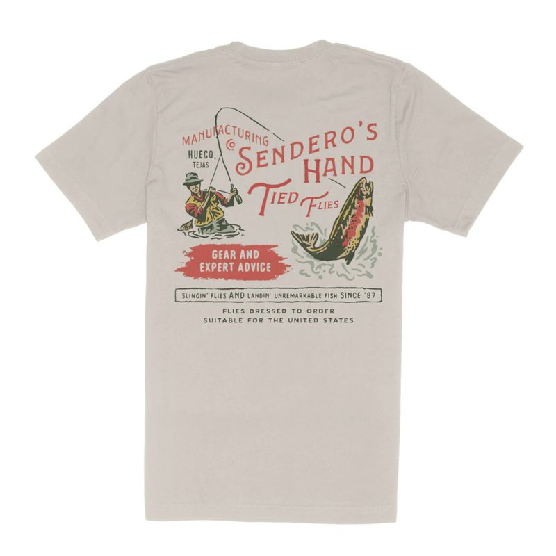 Sendero Hand Tied Flies Tee