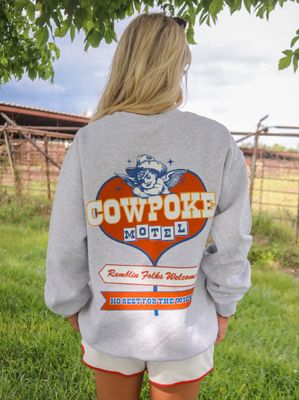 Charlie Southern Cowpoke Motel Crewneck