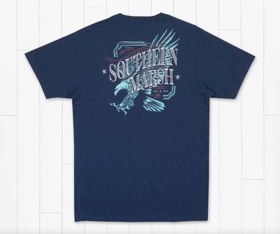 Southern Marsh Men's Liberty Eagle Tee