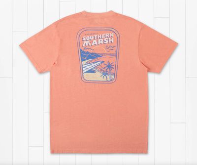 Southern Marsh Men's Seawash Distant Shores Tee
