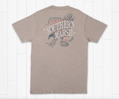 Southern Marsh Men's Liberty Eagle Tee
