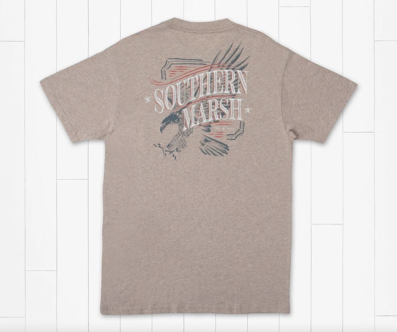 Southern Marsh Men's Liberty Eagle Tee